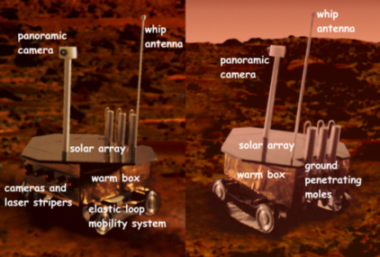 UK Vanguard Mars Rover - Endurance  (c) Ashley A. Green